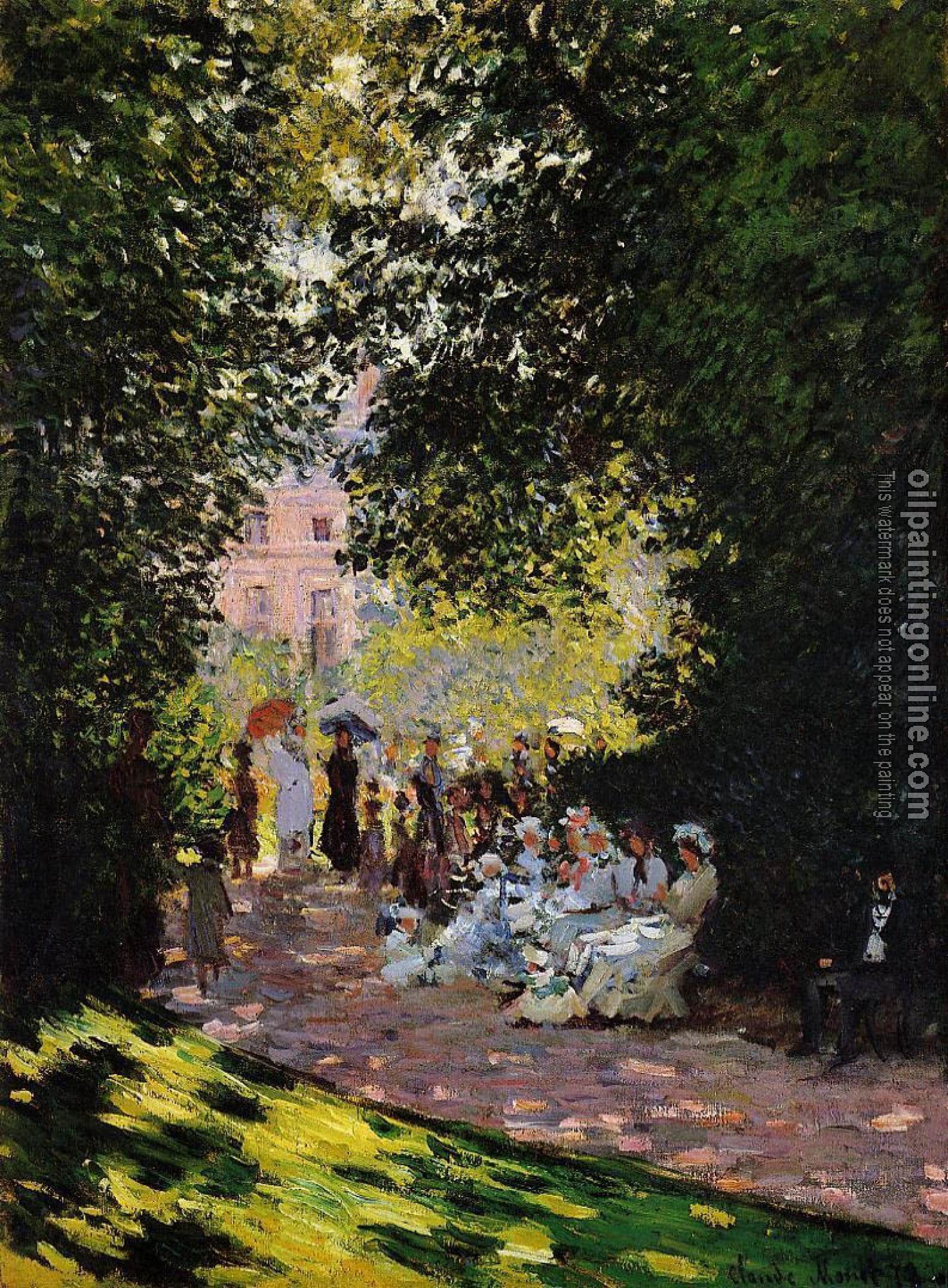 Monet, Claude Oscar - The Parc Monceau, Paris